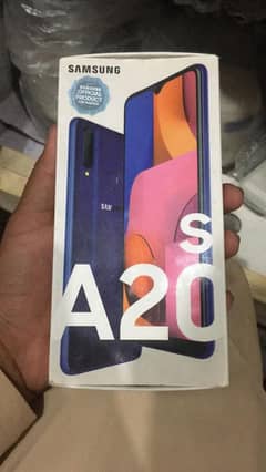 Samsung A20s with box