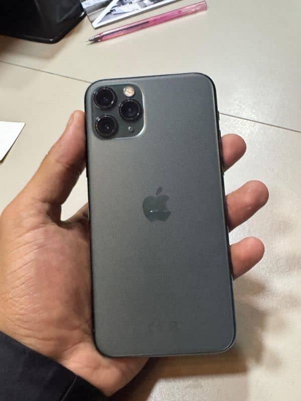 iPhone 11 pro 256 GB PTA approved dual physical Sim 1