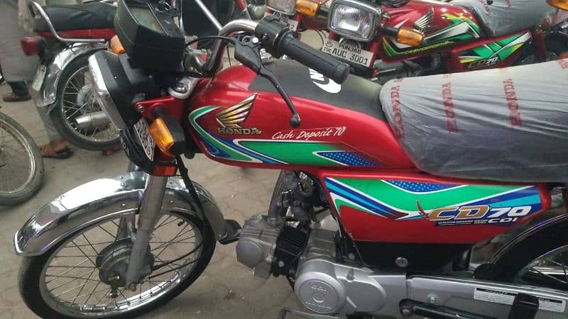 Honda CD 70.2018 modal. total original. complete Papar 0