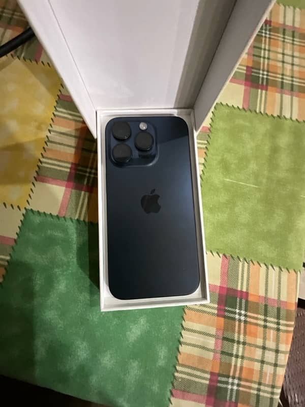 iphone 15 pro blue titanium 256 gb 5