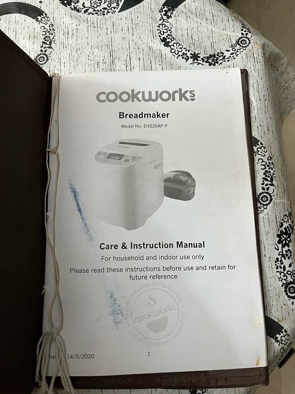 cookwork breadmaker. cake and yogurt as well 3