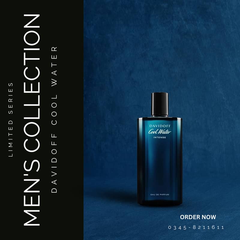 MEN PERFUME | 100ml LONG LASTING PERFUME |Davidoff Cool Water FOR MEN 0