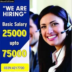 Call Center jobs/Part time work available for both boys & girls