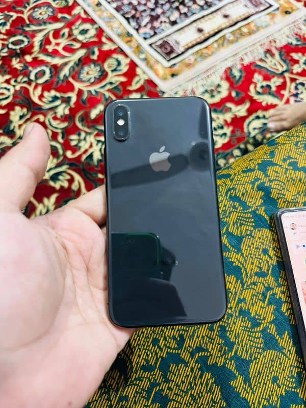 Iphone X black 64gb PTA approved 10/10 1