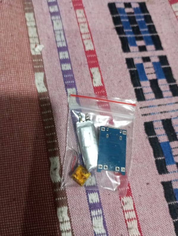 120 mah battery+35 mah battery+Tp4056 charging module type c 1