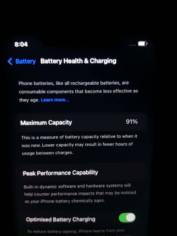 iphone 11 64GB battery Health 92 8