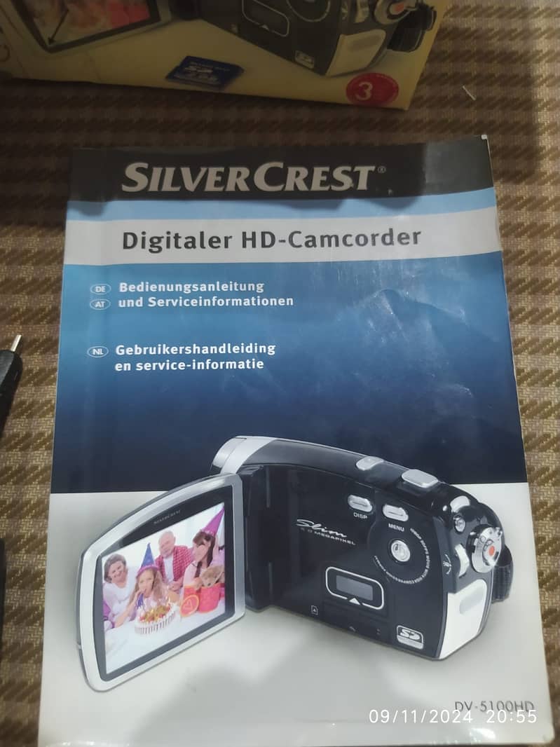 SilverCrest Digital HD - Camcorder Camera (Handy Came) 8