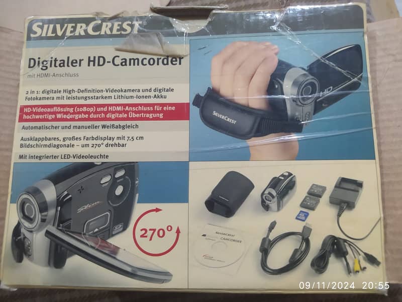 SilverCrest Digital HD - Camcorder Camera (Handy Came) 11