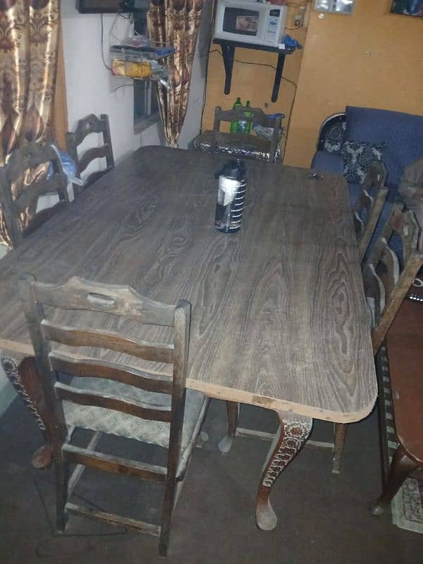 table with chair 2