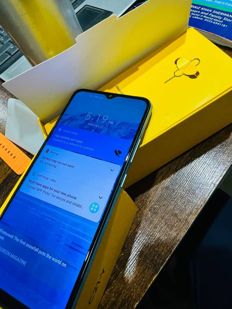 Realme c21y, 9/10 condition, 4/64gb 2