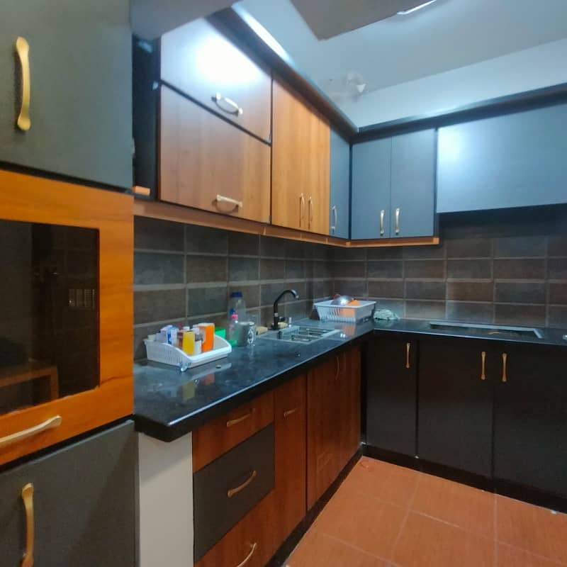 2 BedDD For Sale Renovated Samama Hill View Block 16a Gulistan e Johar 3