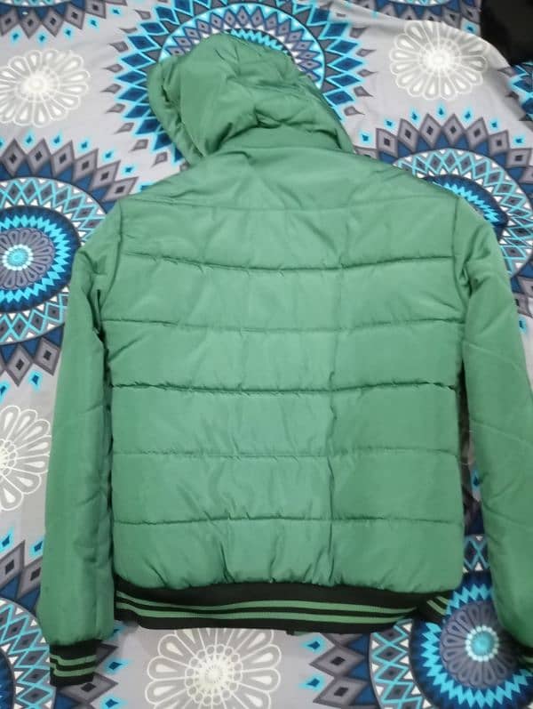 sup puffer jacket for men medium size ridge blue or emerald green 4