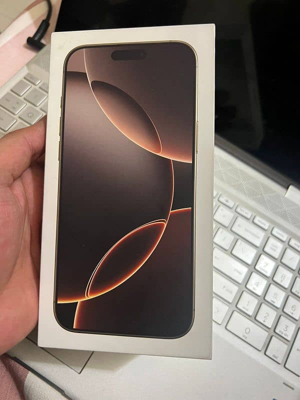 iphone 16 pro max Dubai desert titanium 0