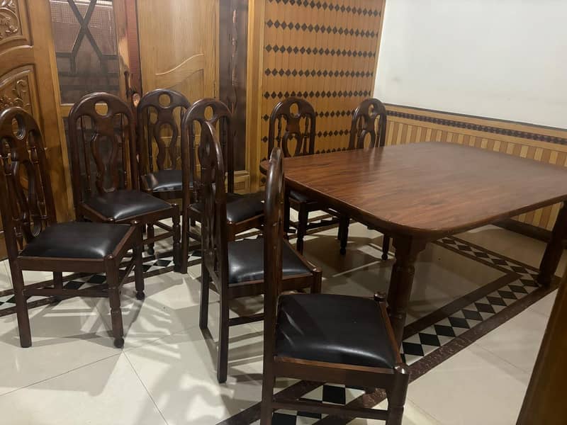 Dining table 8 seat ,wooden 2