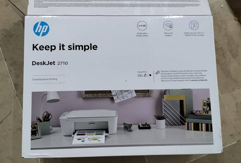 HP Deskjet 2710 Printer All in One WiFi 1