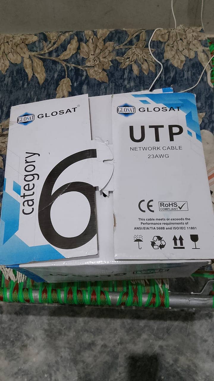 GLOSAT UTP CAT 6 Networking cable 1