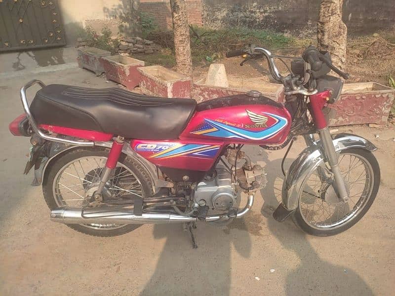 Honda CD 70-CC for sale 4