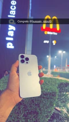 Iphone14 pro max non pta 128Gb Silver Jv LLA