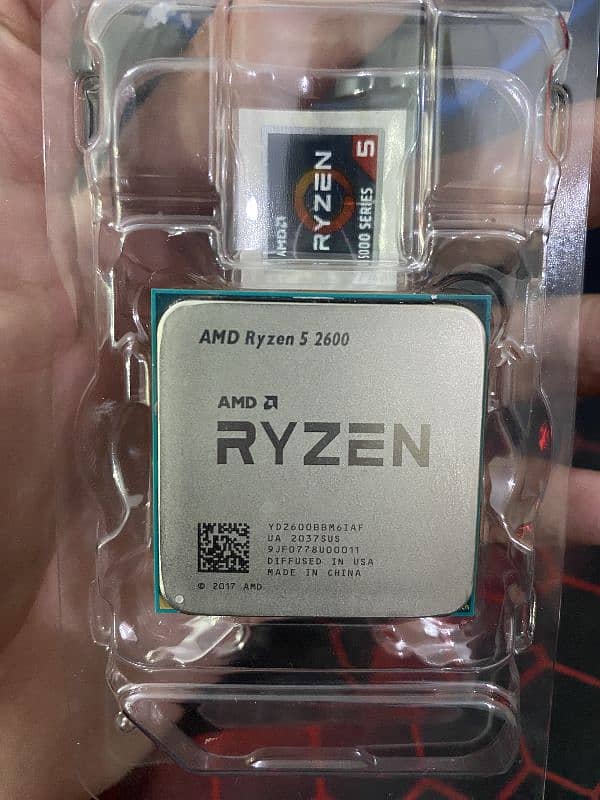 Ryzen 5 2600 Chip (6 core 12 threads) 0