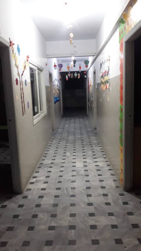 School Space G+2 Available For Rent In North Nazimabad Block A 0