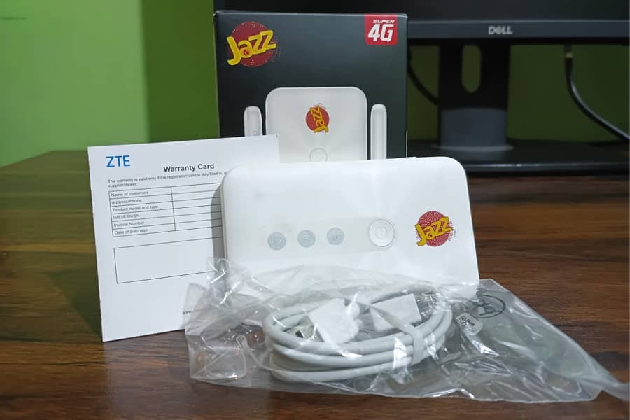 Jazz Super 4G, Portable Wifi (Mifi) Device/Router, Model MF937 0