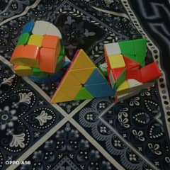 Spherical, triangle,twisty cube