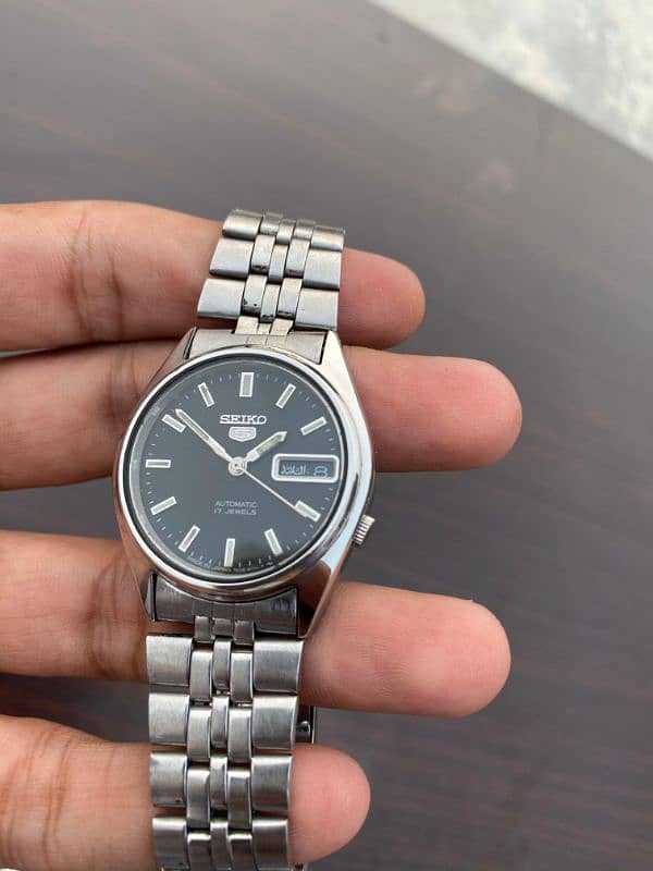 Seiko5 automatic watch 3