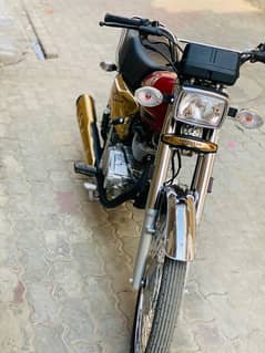 Honda 125 gold edition 650klm only