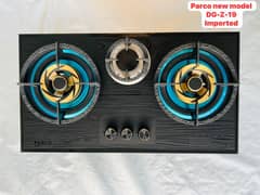 parco original imported Auto 3 burner hob heavy 2 years warranty