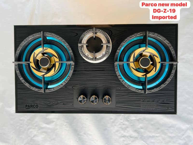 parco original imported Auto 3 burner hob heavy 2 years warranty 0