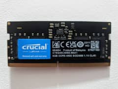 Crucial 8GB DDR5-4800 Laptop RAM