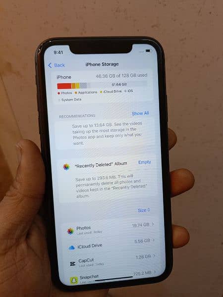 iphone 11 128gb JV 1 day used kit 4