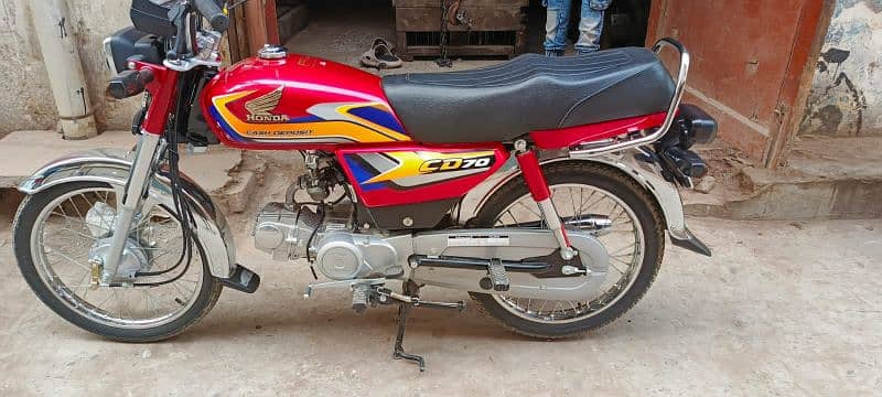 Honda CD 70 2024 Apl for Model total original bick 24model 2