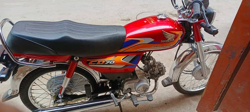 Honda CD 70 2024 Apl for Model total original bick 24model 3