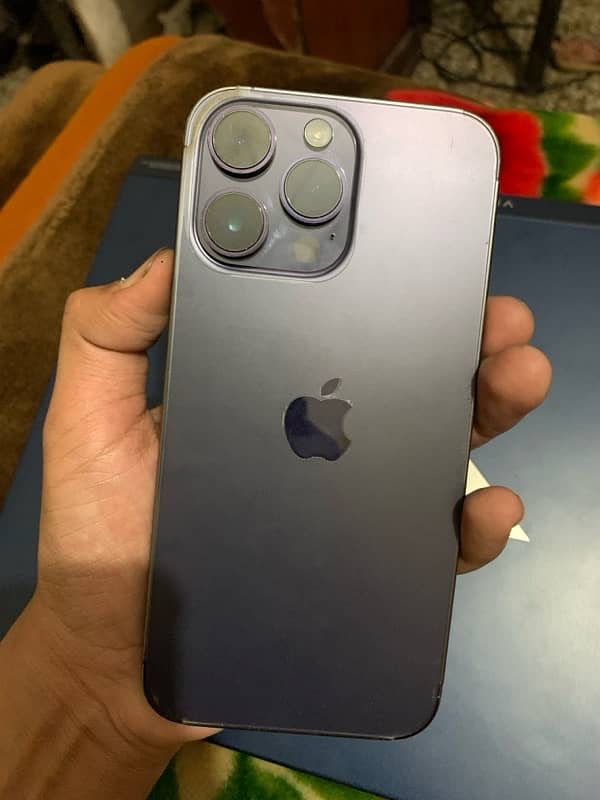 Iphone 14 pro max 256 Gb (Non Pta) Factory Unlock  Deep Purple 5