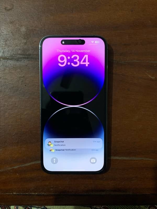 Iphone 14 pro max 256 Gb (Non Pta) Factory Unlock  Deep Purple 9