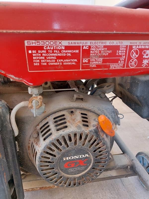 Good condition 5 kva generator less use 2