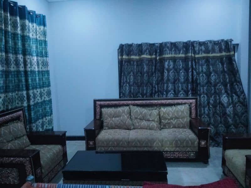 sofa set 5 seater with set table 6