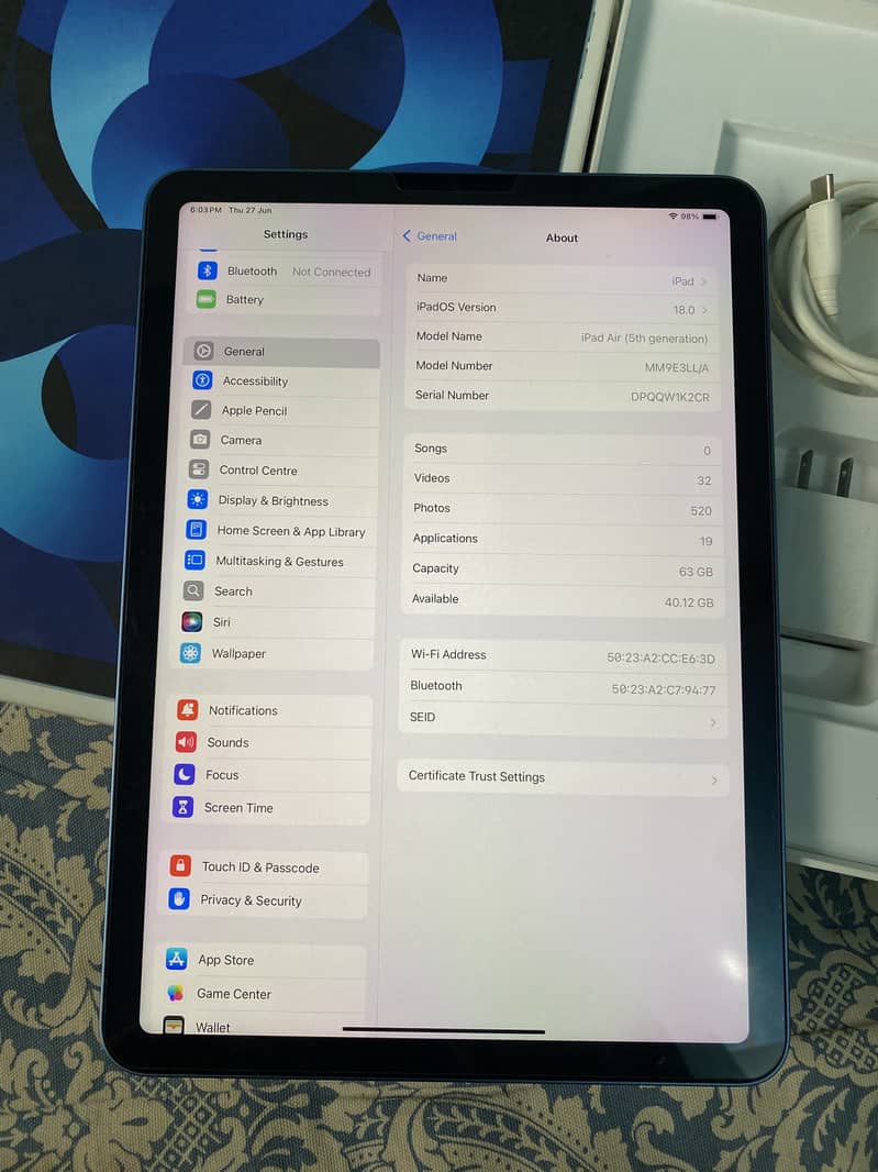 Apple iPad Air 5 (M1) 2