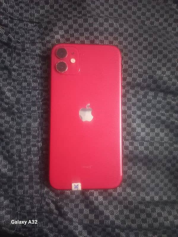 I phone 11 Red Color JV Display Msg 1