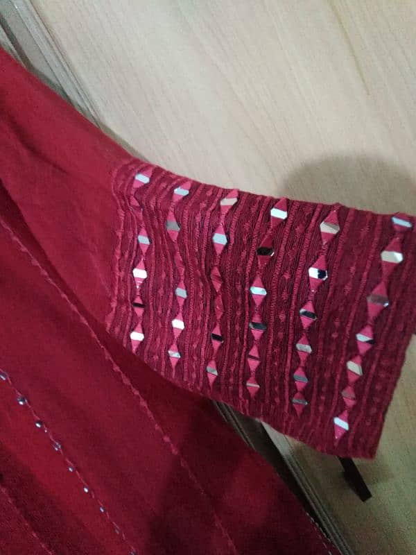 Maroon Red 2 Piece Ready to wear by Rangoon Clothing brand 2