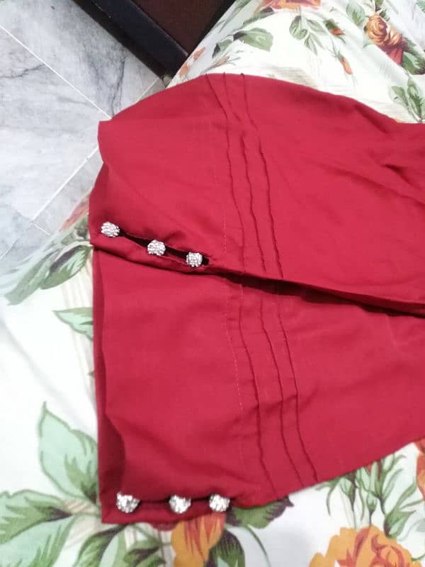 Maroon Red 2 Piece Ready to wear by Rangoon Clothing brand 10