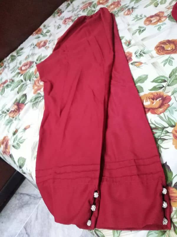 Maroon Red 2 Piece Ready to wear by Rangoon Clothing brand 11