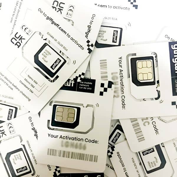 UK International SIM Card for Android & iPhone Ideal for Travel, Study 1