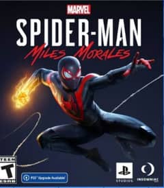 Marvel's Spiderman Miles Morales PS4 Digital Game