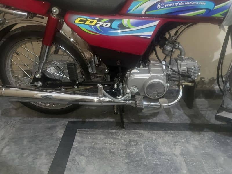 Am Selling My Bike  CD 70 2024 Model No Number Plat Only Letter 1