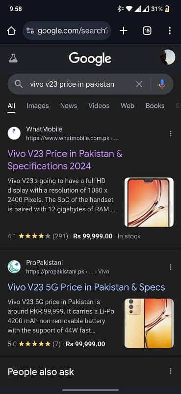 Vivo V23 12+8/256gb Official Dual Approved 13