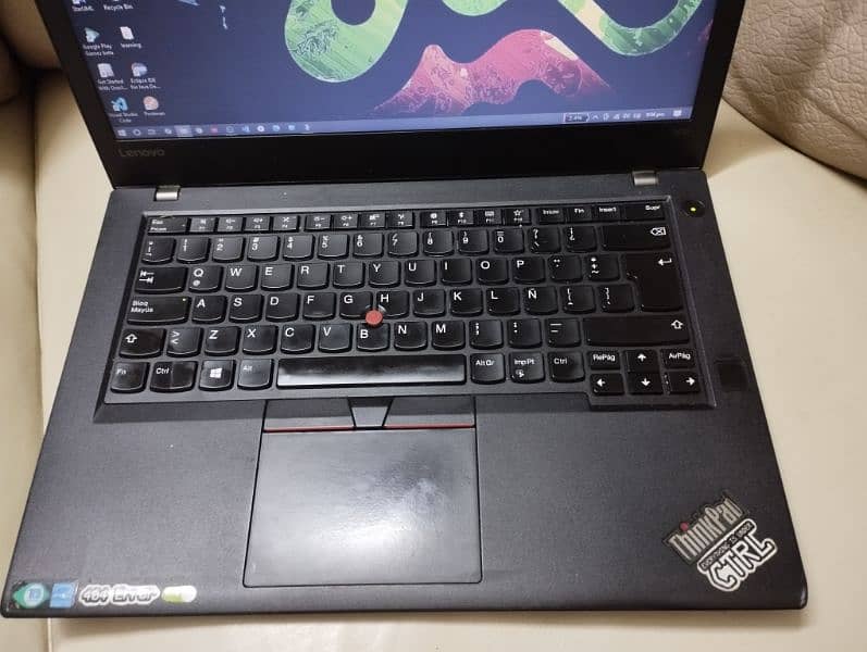 LENOVO T470 14" Core i5 7gen 256ssd 500gb drive 1