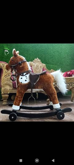 brand new big size horse with music