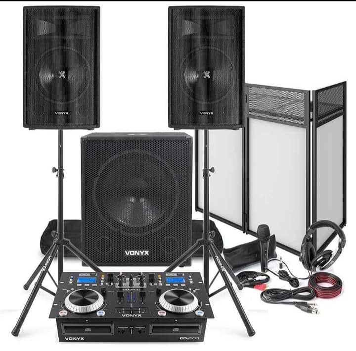 Dj for rent speaker 03028407501 2